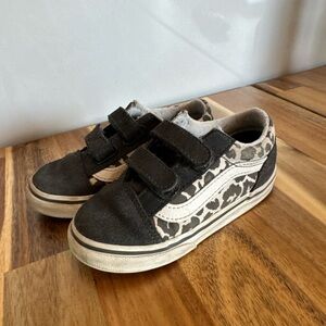 Stylish Black and White Kids Shoes
